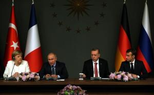 Istanbul: Merkel, Macron, Putin i Erdogan na samitu o Siriji
